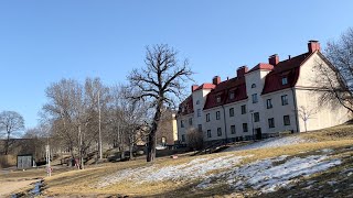 Stockholm Walks: Långholmen former prison island in spring
