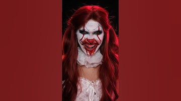 Pennywise the dancing clown 🤡 #makeup #pennywise #trending #halloween #halloweenmakeup #clown #sfx