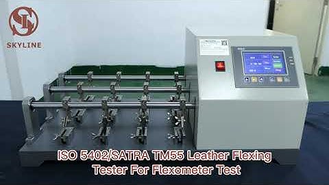 ISO 5402 /SATRA TM55 Leather Flexing Tester For Flexometer Test