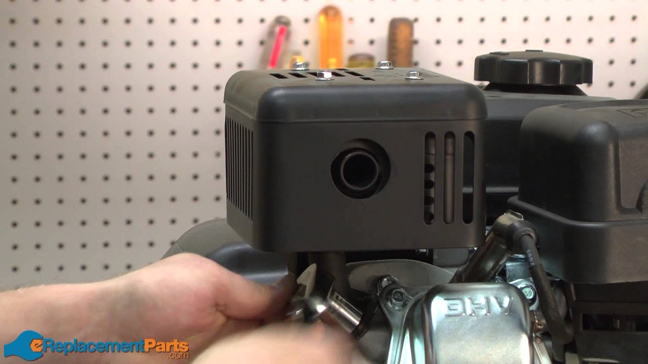 How to Replace the Muffler on a Troy-Bilt Super Bronco Tiller (Part ...