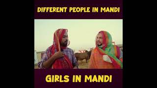 Different People In Mandi | Girls In Mandi        #shortvideo