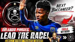 Orlando Pirates LEADING The Race To Sign Emile Witbooi☠🥶