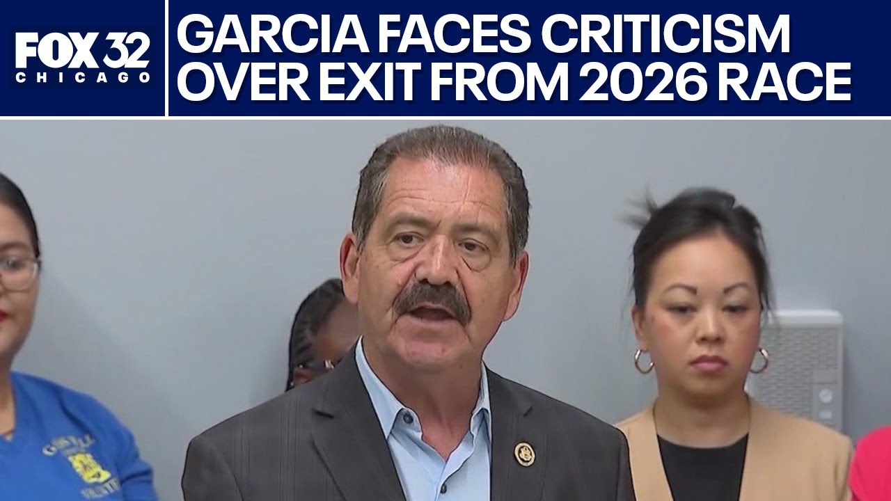 Rep. Chuy Garcia criticized for last-minute exit from 2026 race