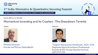Momentum Investing and its Crashes : The Drawdown Termite | Manish Dhawan | IAQIS