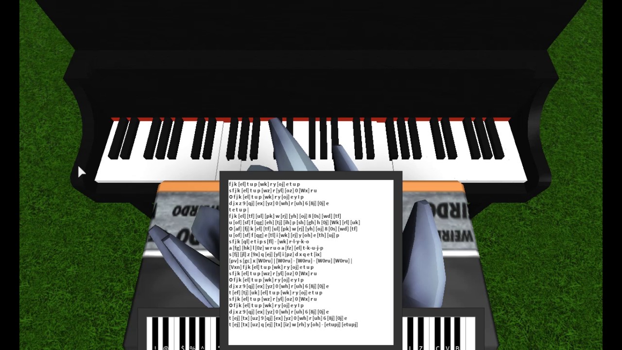 Roblox Naruto Blue Bird Piano Sheets Youtube