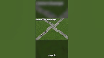 I recreated VIRAL interchanges in #citiesskylines2