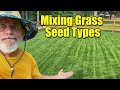 Can You Mix Grass Seed Types on Lawns