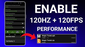 Enable 120Hz Refresh Rate 120Fps Performance | Max FPS Fix Lag - No Root
