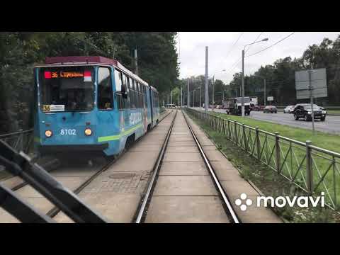 36 маршрут трамвая Санкт-Петербург