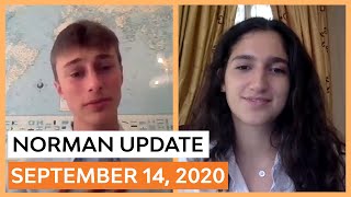 KBEV Norman Update | September 14th, 2020 | Jacob Getty & Kaayla Nehmadi