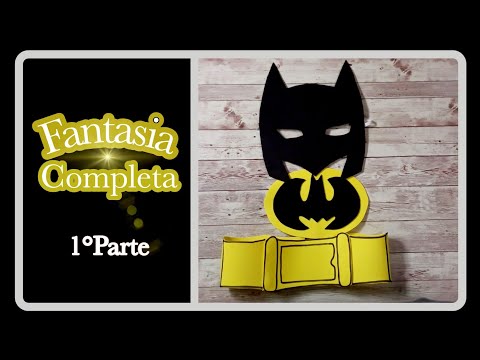 DIY: FANTASIA DO BATMAN (Parte 1)| Inventa Ação |