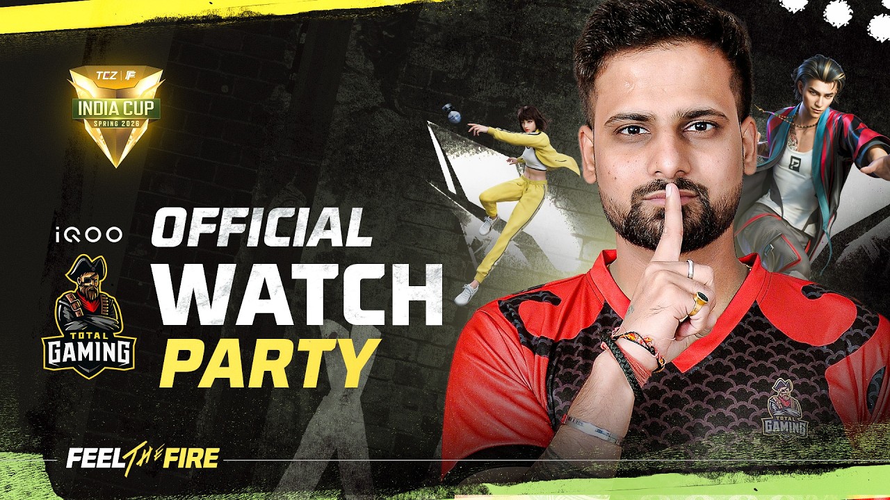 WATCHPARTY - FFMIC SPRING WEEK 2 GROUP A | iQOO TOTAL GAMING ESPORTS | #iQOOTG #freefireindia