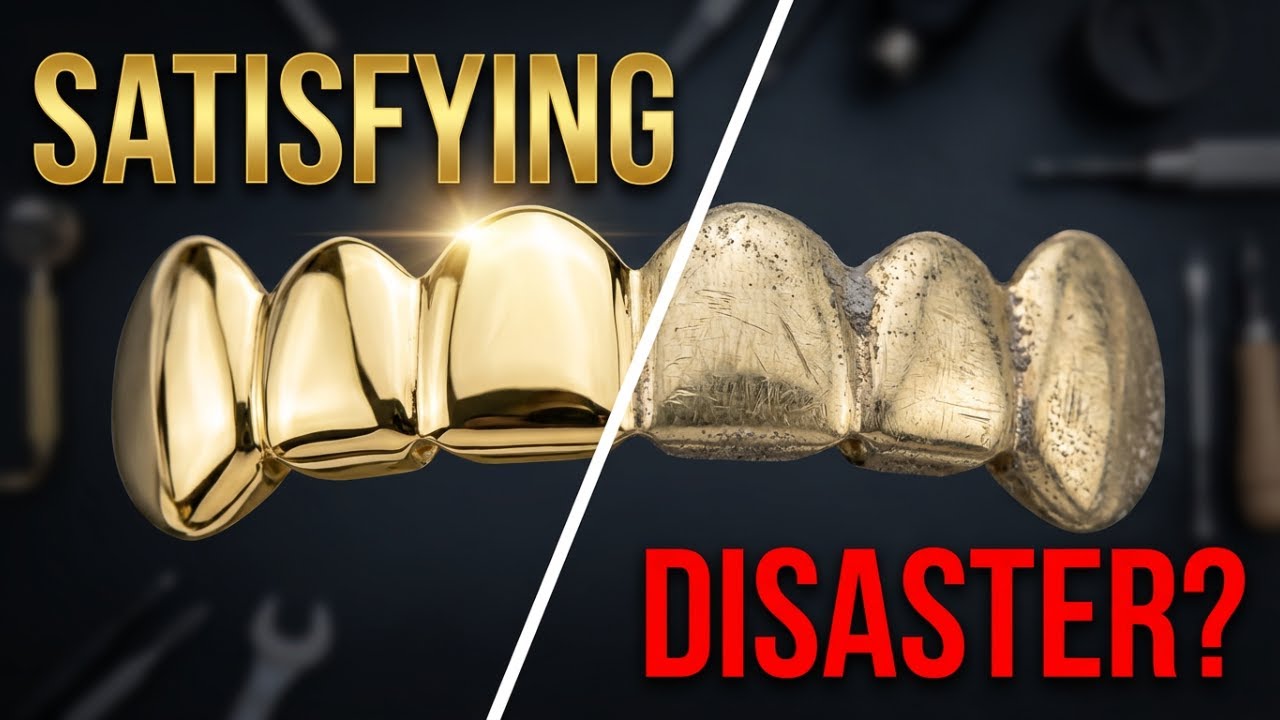 My First Grillz video Polishing: Satisfying or Straight Disaster?