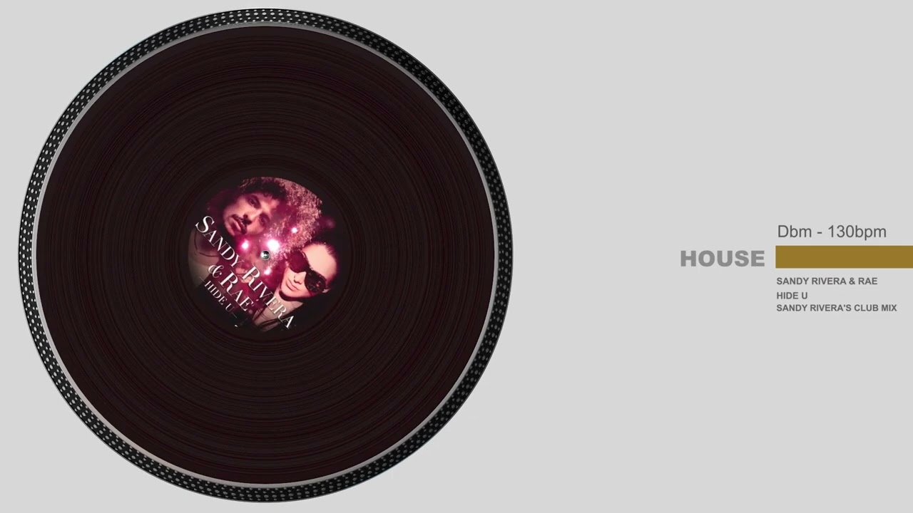 Sandy Rivera & Rae - Hide U (Sandy Rivera's Club Mix)