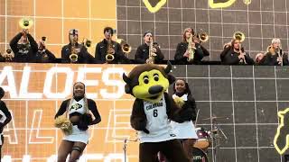 2026 Big XII Tournament. The CU Pep Band performs cheers during the pep rally and at the game. @FightSongGuy
