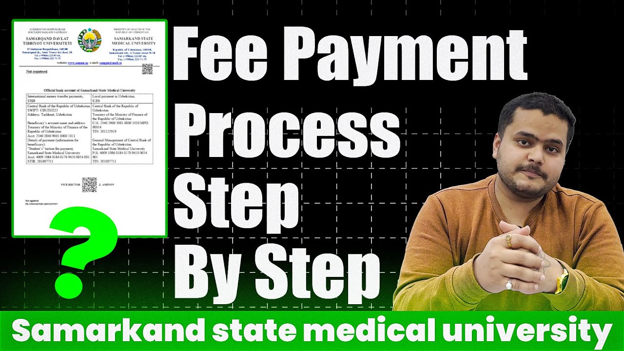The Step-by-Step Process to Pay Fees at Samarkand State Medical