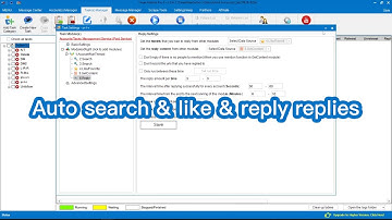 Auto search & like & reply replies - TweetAttacksPro