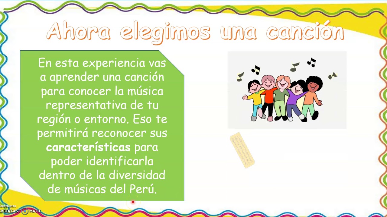 Nuestra diversidad cultural a través de las canciones de mi región