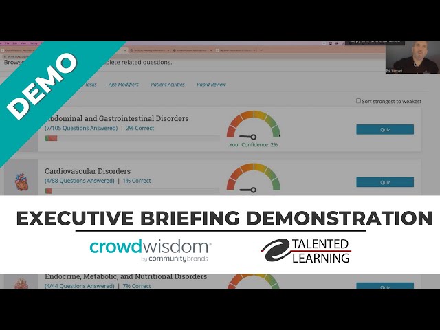 Crowd Wisdom LMS Demo - Executive Briefing