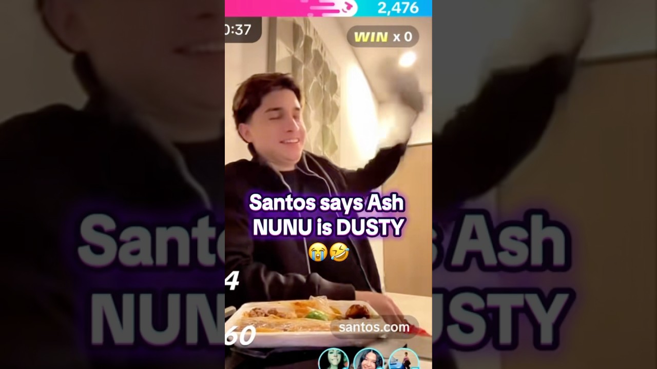 Santos says ASH TREVINO’s NUNU is DUSTY‼️👀 