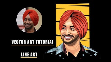 HOW TO MAKE VECTOR ART || CARTOON YOURSELF || PHOTOSHOP