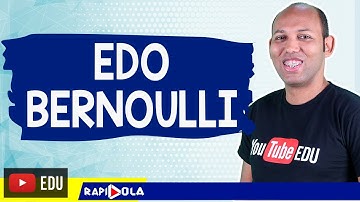 EQUAÇÃO DIFERENCIAL DE BERNOULLI ➡️ EXEMPLO 1