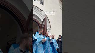 Храм «Неопалимая Купина» в Отрадном. Выпускание голубей на Благовещение. 07.04.2025 #приходскойхрам