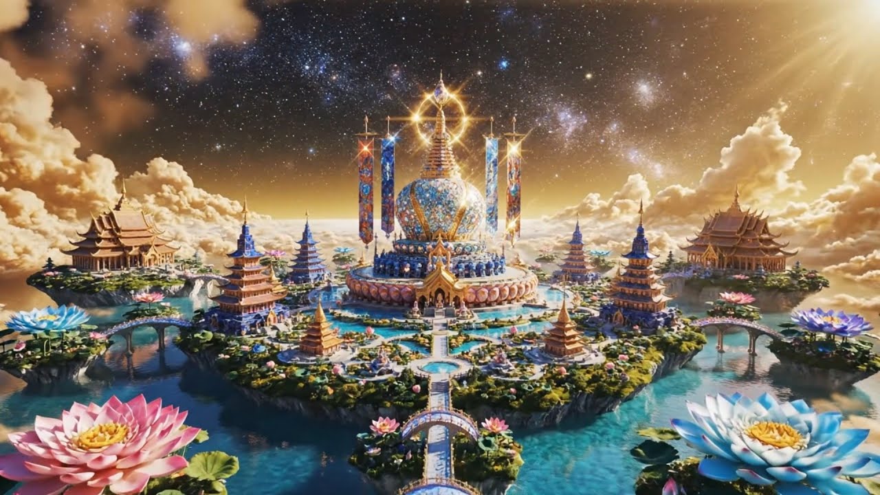 Enter the Western Pure Land | Amitabha Sutra Spiritual Meditation