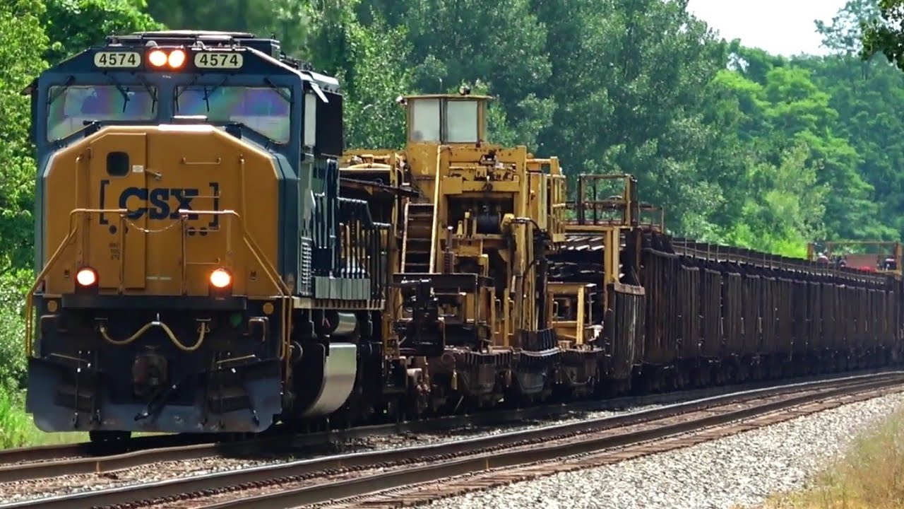 I Never Expected To See This Car On A CP Freight Train! Loaded CSX Welded Rail Train! + More Trains!