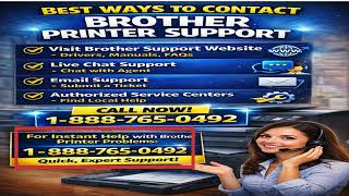 Best Ways to Contact Brother Printer Support (Fast Help Guide)