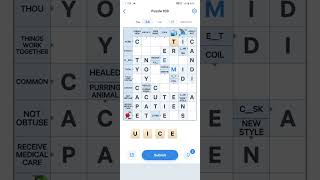 Crossword Master Puzzle 109 Walkthrough Solution