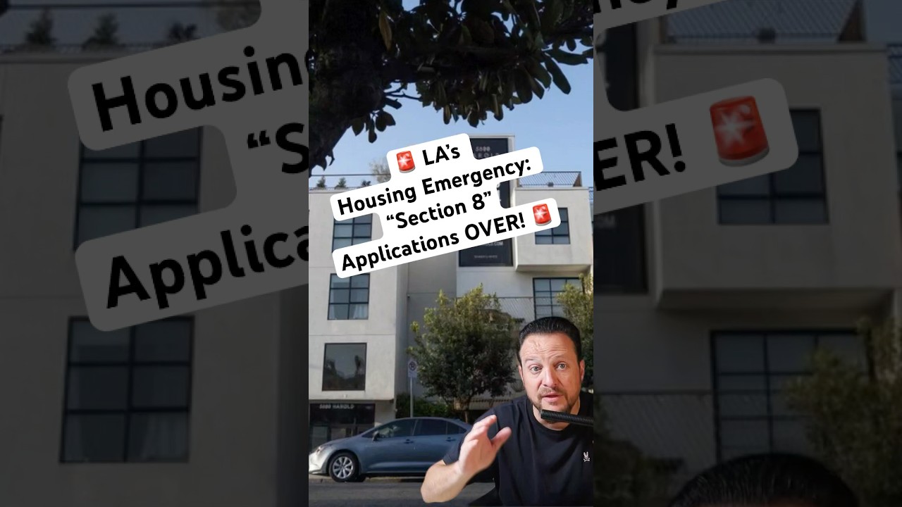 🚨 LA’s Housing Emergency: Section 8 Applications CLOSED! 🚨