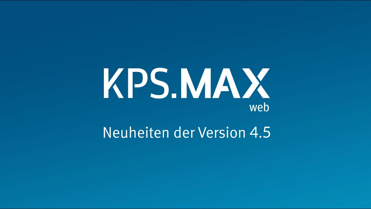 Kps Max KPS.MAX web Neuheiten der Version 4.5 - YouTube