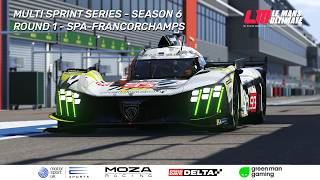 RCI TV | LMU | Multi-Sprint Series - Season 6 | Round 1 - Spa-Francorchamps (Pt.1) | Live Commentary