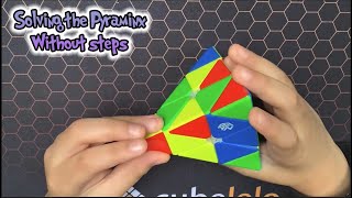 Solving the GAN Pyraminx M Without Steps | Speedcubing | Rubiks cubes