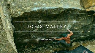 Joe’s Valley Bouldering Spring 2023