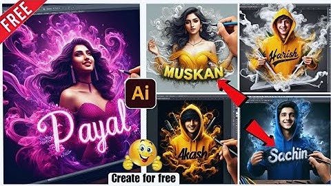 Smoke 3D Ai image Photo Editing || bing Ai image creator || boy & girl Smoke Ai image editing