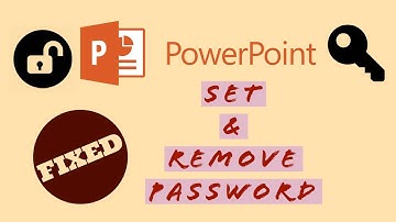 How to set remove password for ms presentation-PPT 2019