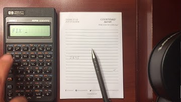 HP 32SII Unit Conversion