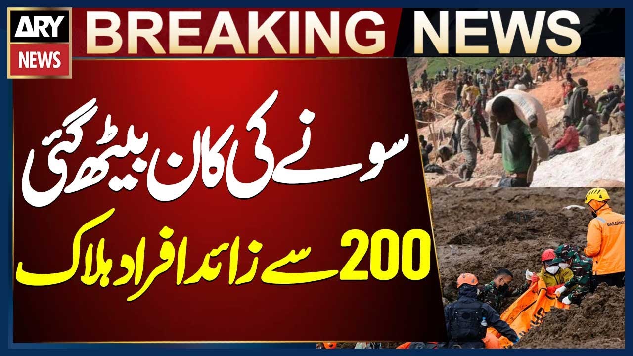 Gold mine collapses in eastern Congo, killing more than 200 people