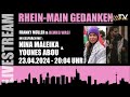 Rhein main gedanken 171beweg was im gesprch mit nina maleika  younes abou