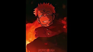 When my friend challenge me on 1v1 | Sukuna edit 🔥🔥