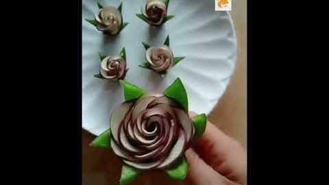 Hướng dẫn CẮT TỈA TRÁI CÂY tết trung thu 2020. Phần 10| THU QUẾ Handmade