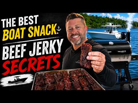 Beef Jerky Step by Step! Our favorite boat snack!
