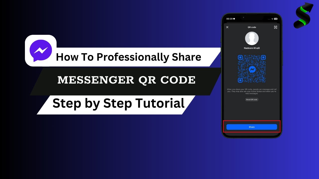 Как поделиться QR-кодом в Messenger — пошаговая инструкция (2025 год)