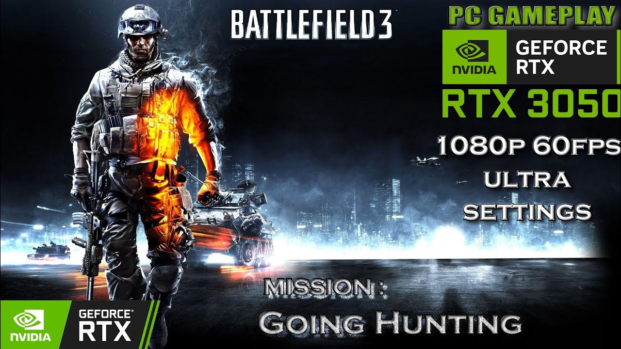 Battlefield 3 | 4th Mission : Going Hunting | Insane PC Gameplay 1080p 60FPS - No Commentary