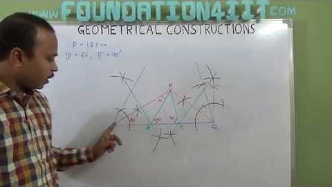How to Construct a Triangle whose perimeter and base angles are given