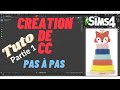 Cration de cc pas  pas pour les sims 4 sur blender partie 1