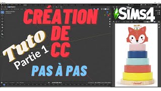 Création de CC pas à pas pour les Sims 4 sur Blender Partie 1 Création de CC pas à pas pour les Sims 4 sur Blender Partie 1