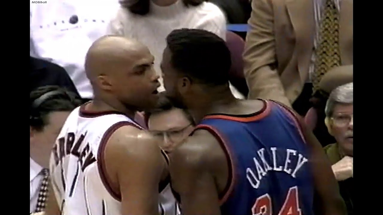 When Charles Barkley Destroyed Charles Oakley (Knicks @ Rockets January 1997)